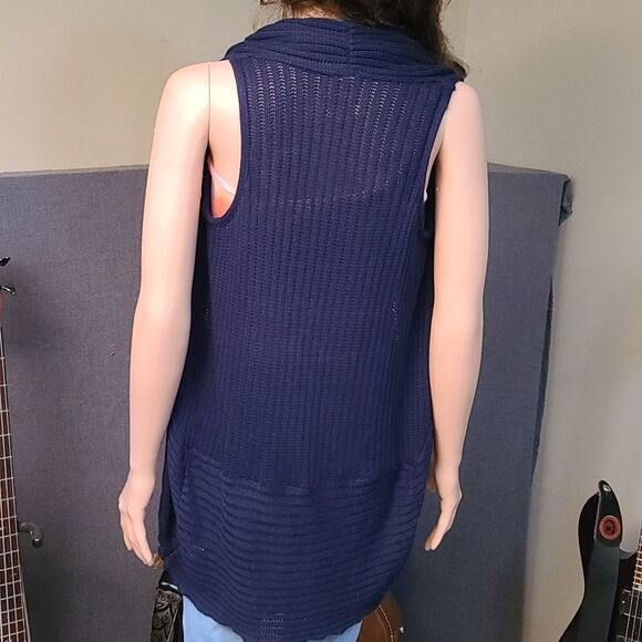 Derek Heart black knitted open cardigan - Picture 5 of 12